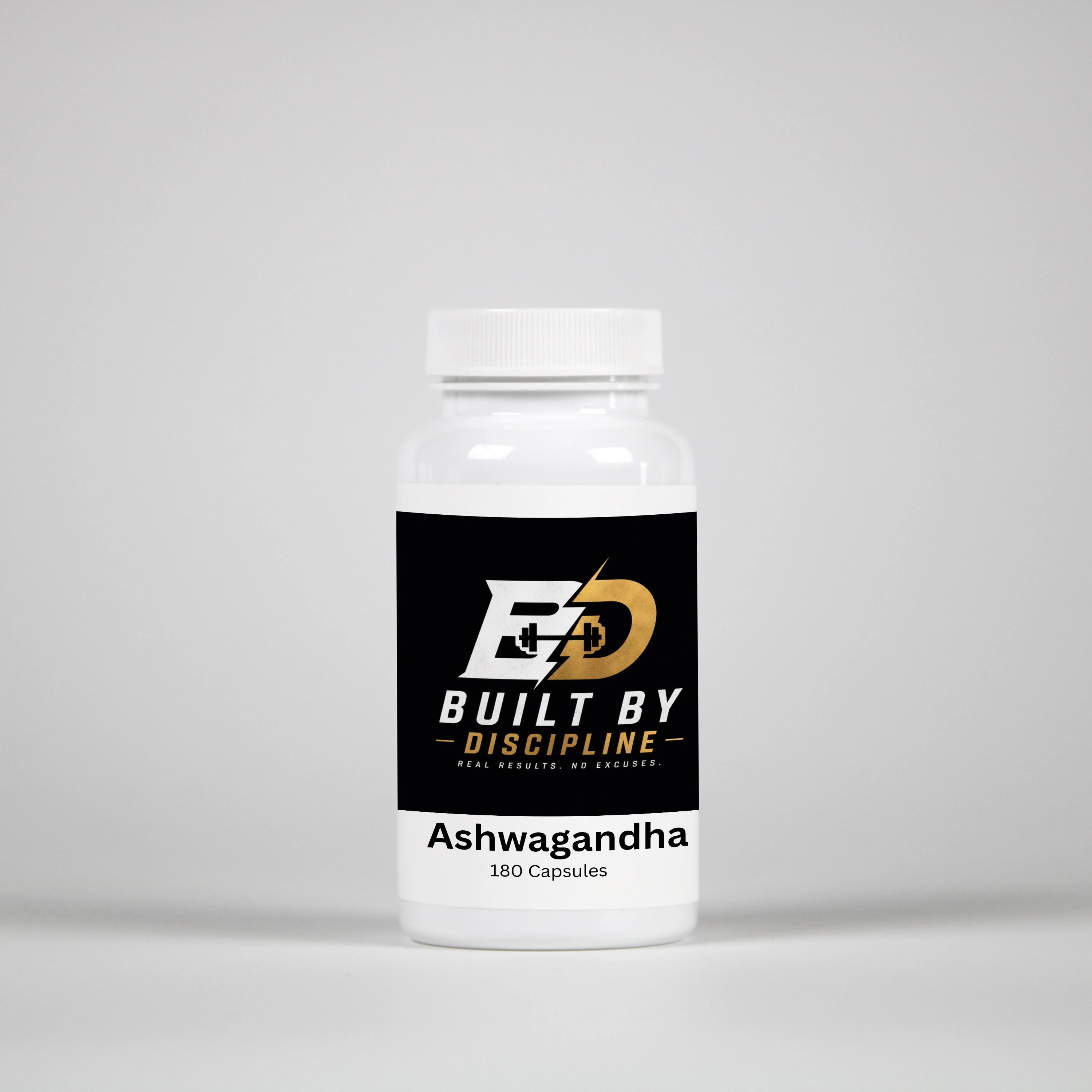 Built by discipline  Ashwagandha  – 180 Capsules