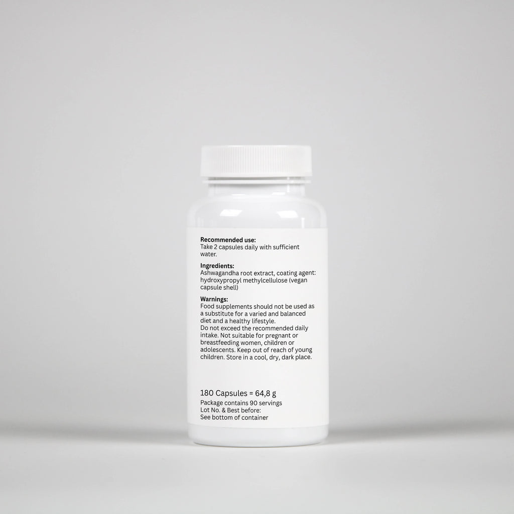 Built by discipline  Ashwagandha  – 180 Capsules