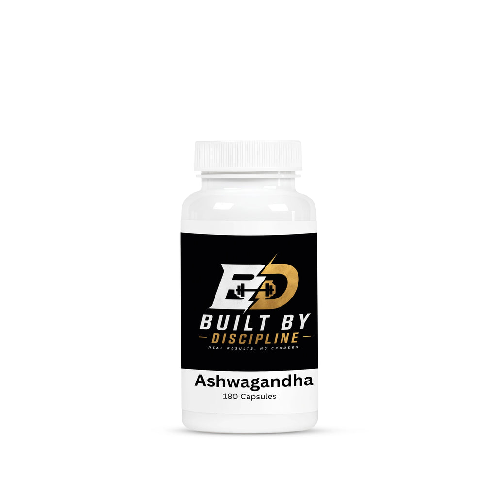 Built by discipline  Ashwagandha  – 180 Capsules