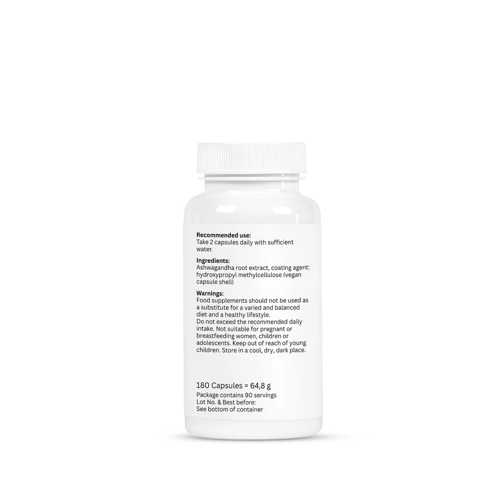 Built by discipline  Ashwagandha  – 180 Capsules
